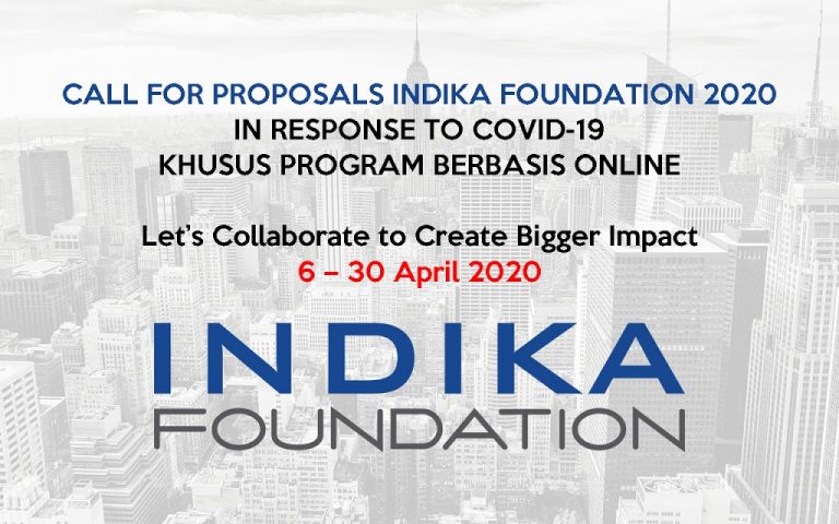 Read more about the article (6-30 April) Ajukan Pendanaan untuk Program Pendidikan di INDIKA FOUNDATION 2020