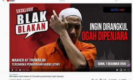TRENDING! Video Blak-Blakan Ustaz Maaher At-Thuwailibi yang Menangis Ogah Dipenjara